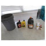 bucket & partial oils