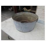 galvanized tub
