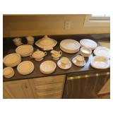 spode ermine dish set