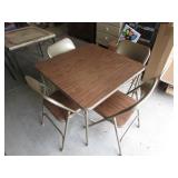 card table w/chairs