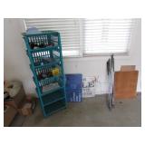 organizer,golf clubs & signs