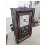 antique seth thomas weight clock