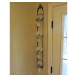 wall rack w/cups n saucers