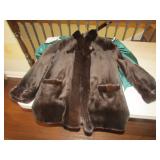 day furs reversible sheared mink coat