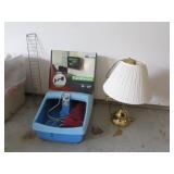 lamp,tv wall mount & items