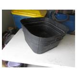 galvanized tub