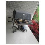 gas grill & tank