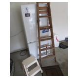 wood stepladder & stepstool