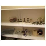 candleholders,tray,decorations & items