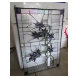 stained glass wall hanging