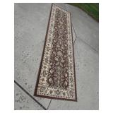 kashan 10 ft runner rug