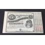 1886 Louisiana $5.00 baby bearer bond