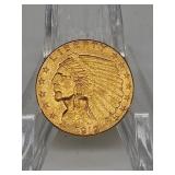 1912 $2.5 Dollar Indian Gold