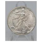1942-D Walking Liberty Half Dollar