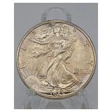 1945-D Walking Liberty Half Dollar
