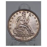 United States 1847-O Seated Liberty Half Dollar