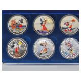 75 Years with Mickey six .999 one ounce Silver