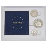 1976 3 piece Bicentennial Silver Set