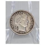 1908-D Barber Dime