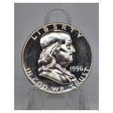1956 Franklin Half Dollar (Proof)