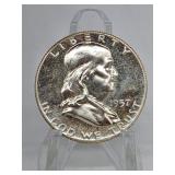 1957 Franklin Half Dollar (Proof)