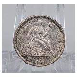 1861 Seated Half Dime