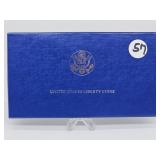 United States  Silver 1986 Two Piece Liberty Silve