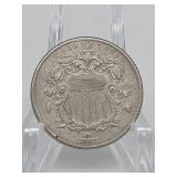 United States 1867 Shield Nickel