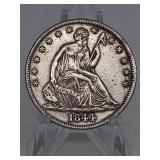 United States 1844 Seated Liberty Half Dollar