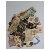 One Large Lot mixed Foreign Coins including