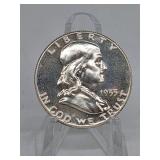 1955 Franklin Half Dollar (Proof)