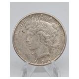 1925-S Peace Silver Dollar
