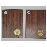 United States  Silver Two 1971 Eisenhower Dollars(