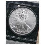 2002 American One Ounce Silver Eagle