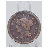 United States 1855 Large Cent