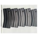 5.56 D&H 30 Round Magazines, yellow follower(x5)