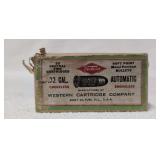 Vintage 2 part box Western .32 Auto Smokeless
