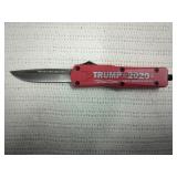 CobraTec OTF Knife: Medium "Trump 2020" FS3 Drop,