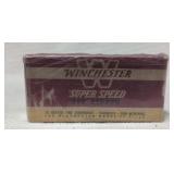 Vintage Winchester Super Speed 219 Zipper Box and
