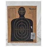 BOX OF 50 HIGHWILD 13"X16" CARDBOARD TARGETS