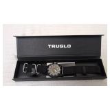 TRUGLO TG32020 Switchback 3-Hand Wristwatch,