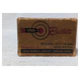 Vintage Speer Bullets .303 Caliber Box, with