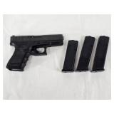 Glock  G23 Gen 4   .40 Pistol  S/N# UXR757  Origin