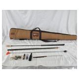 SOFT SHELL 2 GUN ZIPPERED CASE WITH CLEANING