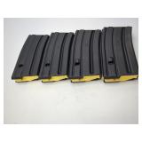 5.56 D&H 20 Round Magazines, yellow follower(x4)
