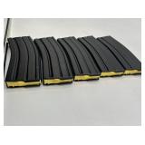 5.56 D&H 30 Round Magazines, yellow follower(x5)