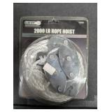 Grip 2000 LB Rope Hoist