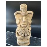 Pre-Columbian Style Ceramic Figural Idol