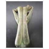 Roman Pale Green Glass Double Unguentarium