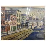 Strietmann (American, 20th Century), Watercolor on